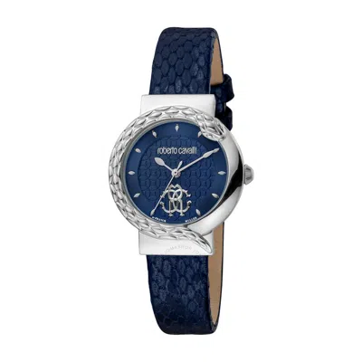 Roberto Cavalli Fashion Watch Quartz Blue Dial Ladies Watch Rv1l156l1021