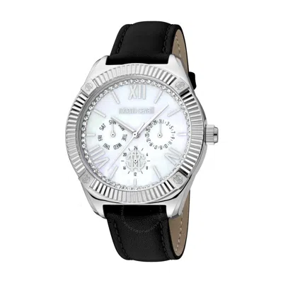 Roberto Cavalli Fashion Watch Quartz Ladies Watch Rc5l011l0015 In Black / Mother Of Pearl