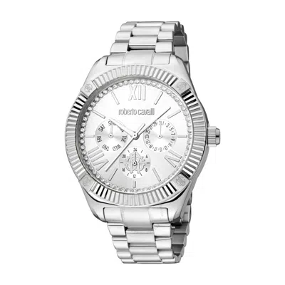 Roberto Cavalli Fashion Watch Quartz Silver Dial Ladies Watch Rc5l011m0045