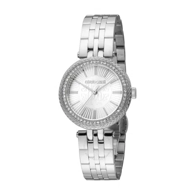 Roberto Cavalli Fashion Watch Quartz Silver Dial Ladies Watch Rc5l031m0045