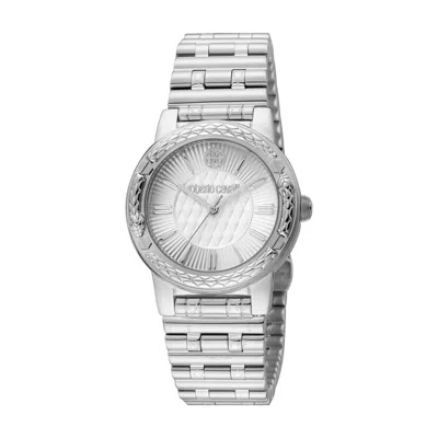 Roberto Cavalli Fashion Watch Quartz Silver Dial Ladies Watch Rc5l033m0045