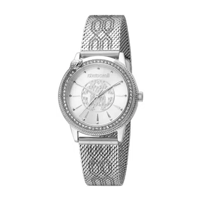 Roberto Cavalli Fashion Watch Quartz Silver Dial Ladies Watch Rc5l037m1015