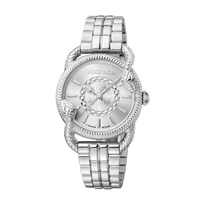Roberto Cavalli Fashion Watch Quartz Silver Dial Ladies Watch Rv1l126m1011