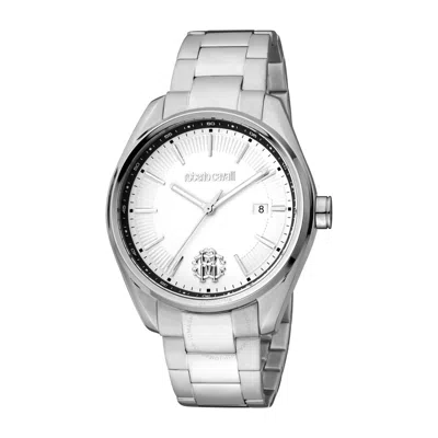 Roberto Cavalli Fashion Watch Quartz Silver Dial Men's Watch Rc5g012m0055
