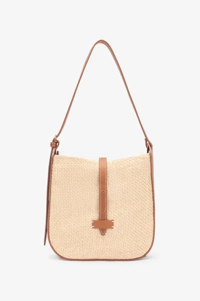 Roberto Cavalli Female Shoulder Bag In Beige/tan