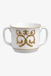 Roberto Cavalli Filigree-print Dinner Set In White