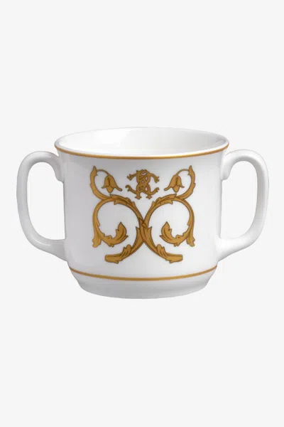 Roberto Cavalli Filigree-print Dinner Set In Pattern