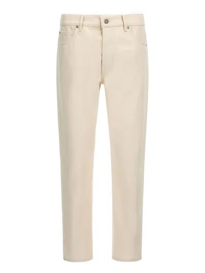 Roberto Cavalli Five-pocket Trousers In Neutral