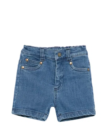 Roberto Cavalli Babies' Five-pockets Shorts In Blue