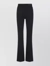 Roberto Cavalli Flared Hem Trousers Back Pockets In Blue