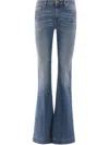 Roberto Cavalli Ausgestellte Jeans Aus Denim In Blue