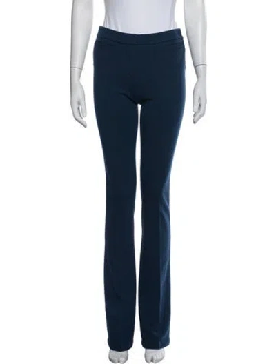 Pre-owned Roberto Cavalli Flared Pants In Blue