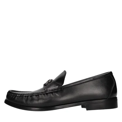 Roberto Cavalli Flat Shoes In Black