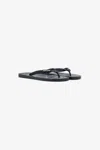 Roberto Cavalli Flip-flops With Logo In Black