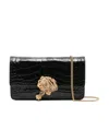 ROBERTO CAVALLI TIGER-PLAQUE CROSS BODY BAG