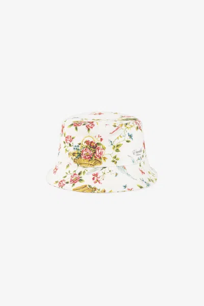 Roberto Cavalli Floral-print Bucket Hat