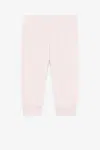 Roberto Cavalli Flower And Logo-print Cotton Sweatpants In Pink