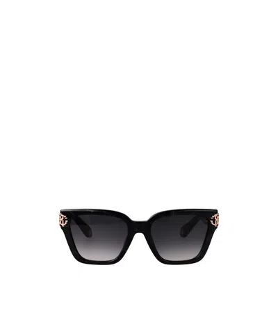 ROBERTO CAVALLI LOGO-PLAQUE SUNGLASSES