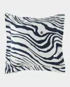 Roberto Cavalli Frame Zebrage Euro Shams, Set Of 2 In Multi