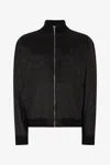 Roberto Cavalli Full Zip Sweatshirt With Python Print In Black