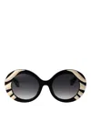 Roberto Cavalli Sunglasses In Black