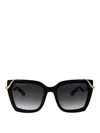 Roberto Cavalli Sunglasses Src034 M 0700 In Black