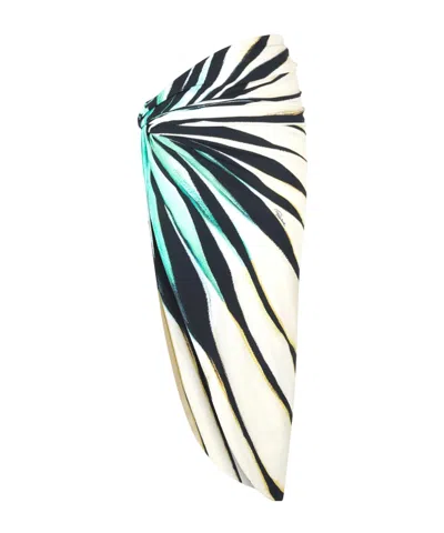 Roberto Cavalli Geometric Pattern Swimsuit