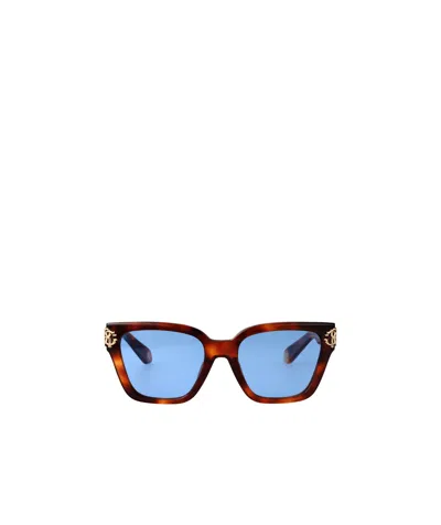 ROBERTO CAVALLI LOGO-PLAQUE SUNGLASSES