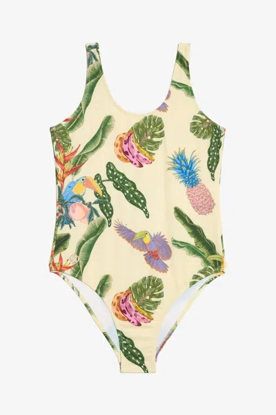 Roberto Cavalli Kids'   - Girl Beachwear Yellow 10a