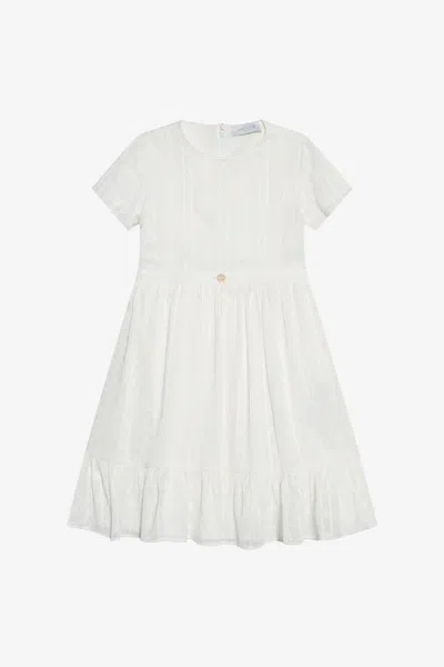 Roberto Cavalli Kids'   - Girl Dresses Optical White 08a