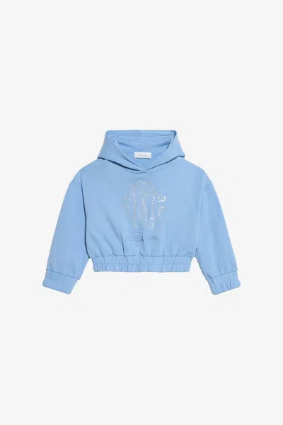 Roberto Cavalli Kids'   - Girl Sweatshirts Light Blue 04a
