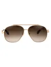 Roberto Cavalli Unisex Src008v 300y Sunglasses In Blue