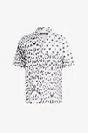 Roberto Cavalli Graphic-print Shirt In Black/white