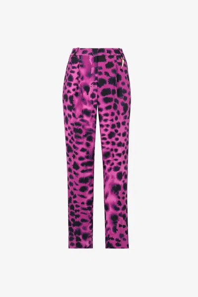 ROBERTO CAVALLI HOSE MIT MURENA-PRINT