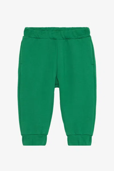 Roberto Cavalli Green Track Pants With Rc Monogram