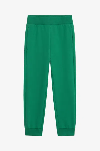 Roberto Cavalli Green Track Pants With Rc Monogram
