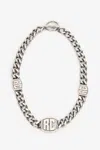 Roberto Cavalli Chain Necklace With Rc Monogram