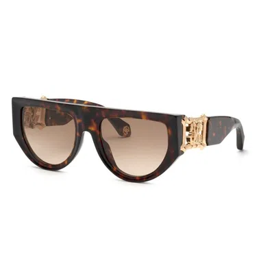 Roberto Cavalli Havana Acetate And Metal Sunglasses