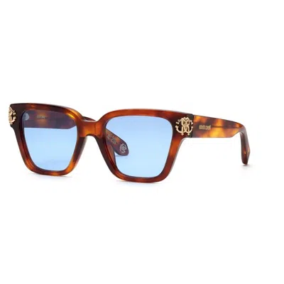 ROBERTO CAVALLI ROBERTO CAVALLI HAVANA CHIARA ACETATE SUNGLASSES