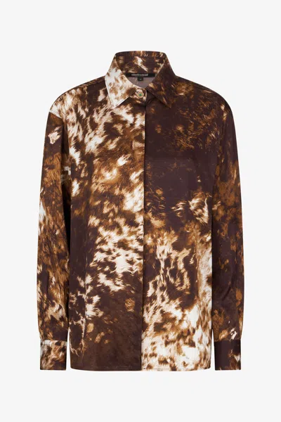 Roberto Cavalli Appaloosa Print Shirt