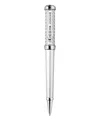 Roberto Cavalli Hexagonal-pattern Pen In Silver