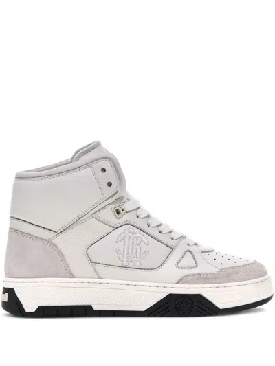 Roberto Cavalli High-top Sneakers In White