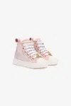 Roberto Cavalli High-top Sneakers With Rc Monogram