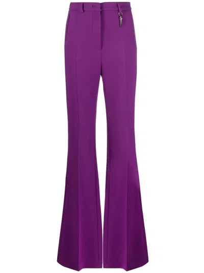 Roberto Cavalli Ausgestellte Hose In Purple