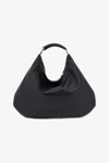 Roberto Cavalli Hobo Bag With Fang Handle In Black