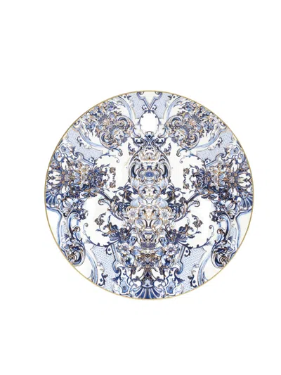 Roberto Cavalli Home Azulejos Bread Plate In Blue