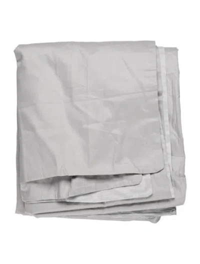 Pre-owned Roberto Cavalli Home Cotton Duvet Set In Neutral