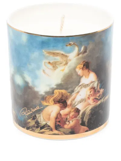 Roberto Cavalli Home Wild Leda-print Scented Candle (270g) In Jc018