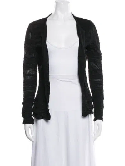 Pre-owned Roberto Cavalli Jacket In Black/green