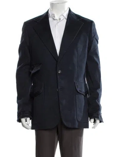 Pre-owned Roberto Cavalli Jacket In Blue